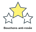 Bouchons anti-rosée