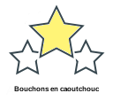 Bouchons en caoutchouc