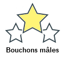 Bouchons mâles