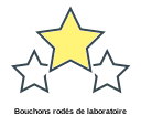 Bouchons rodés de laboratoire