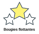 Bougies flottantes