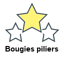 Bougies piliers