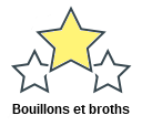 Bouillons et broths