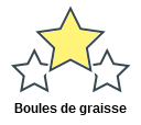 Boules de graisse