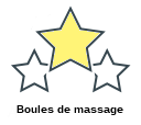 Boules de massage