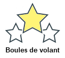 Boules de volant