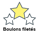 Boulons filetés