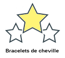 Bracelets de cheville
