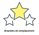 Bracelets de remplacement