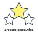 Brosses biseautées