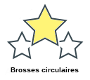 Brosses circulaires