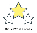 Brosses WC et supports