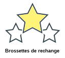 Brossettes de rechange