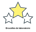 Brucelles de laboratoire