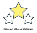 Câbles et câbles métalliques