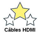 Câbles HDMI