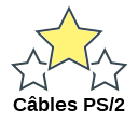 Câbles PS/2