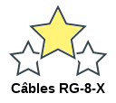 Câbles RG-8-X