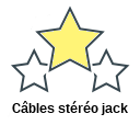 Câbles stéréo jack