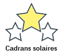 Cadrans solaires