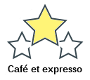 Café et expresso