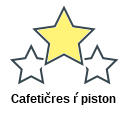 Cafetičres ŕ piston