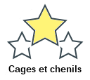 Cages et chenils