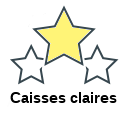 Caisses claires