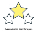 Calculatrices scientifiques