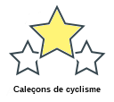 Caleçons de cyclisme