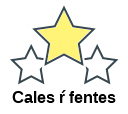 Cales ŕ fentes