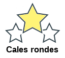 Cales rondes