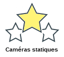 Caméras statiques