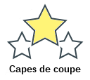 Capes de coupe