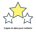 Capes et ailes pour enfants