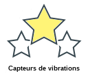 Capteurs de vibrations