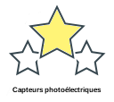 Capteurs photoélectriques