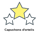 Capuchons d'orteils