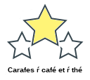 Carafes ŕ café et ŕ thé