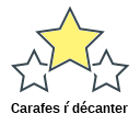 Carafes ŕ décanter