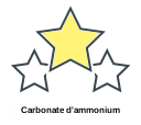 Carbonate d'ammonium