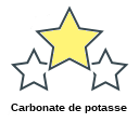 Carbonate de potasse