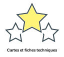 Cartes et fiches techniques