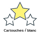 Cartouches ŕ blanc