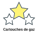 Cartouches de gaz