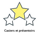 Casiers et présentoirs