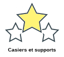Casiers et supports