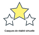 Casques de réalité virtuelle