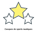 Casques de sports nautiques