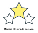 Caviars et ufs de poisson